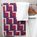ArtVerse Buffalo Microfiber Bath Towel Polyester in Red/Blue | 30 W x 60 D in | Wayfair NFQ023-STWS30