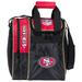 San Francisco 49ers Single Bowling Ball Tote Bag with Shoe Compartment