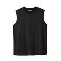 Men's Big & Tall No Sweat Muscle Tee by KingSize in Black (Size 7XL)