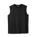 Men's Big & Tall No Sweat Muscle Tee by KingSize in Black (Size 7XL)