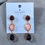 Kate Spade Jewelry | Kate Spade Pink & Purple Gem Drop Earrings | Color: Pink/Purple | Size: Os