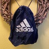 Adidas Bags | Adidas Drawstring Bag | Color: Blue/White | Size: 18x15
