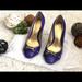 Coach Shoes | Coach Leather Pump - Size 5 | Color: Purple | Size: 5