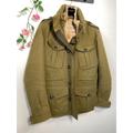 Burberry Jackets & Coats | Burberry Men's Brushed Field Jacket W/ Rabbit Fur | Color: Green | Size: M