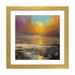 iCanvas Golden Light by Scott Naismith - Graphic Art Print Paper in Black/Blue/Orange | 24 H x 24 W x 1 D in | Wayfair SNH35-1PFA-24x24-FM03