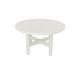 Latitude Run® Glodine Round Outdoor Coffee Table 35.5" Plastic in White | 20 H x 35.5 W x 35.5 D in | Wayfair DDD0C9BEE4C740A68381ECE094BDBC7C