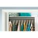 ClosetMaid SuiteSymphony Top Shelf Support Hardware Kit Wire/Metal in White | 0.75 H x 0.75 W x 14 D in | Wayfair 4879