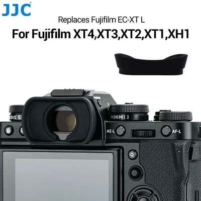 JJC EC-XT Silicone Souple EySIM thatEyecup Viseur Eye Cup pour Fujifilm X-T5 X-H2 X-T4 X-T3 X-T2