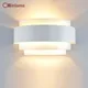 Moderne minimaliste escargot chambre applique murale créative en forme led salon couloir escalier