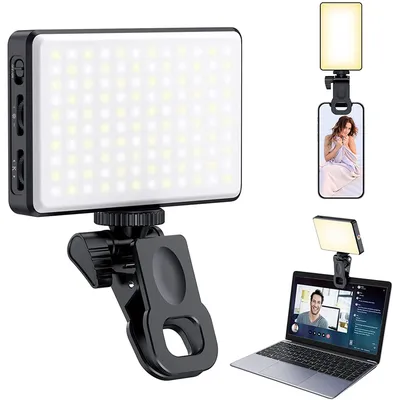 Lumière LED aste pour téléphone lumière pour selfie clip vidéo iPhone iPad appareil photo