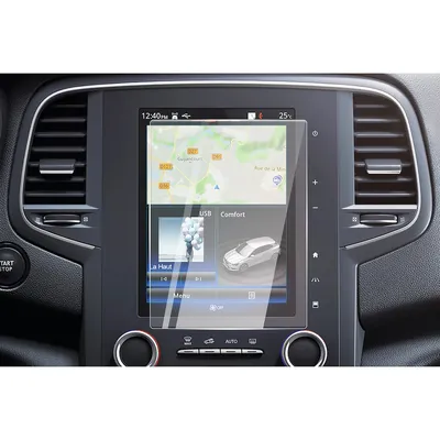 RUIYA-Protecteur d'écran de voiture pour Megane 4 écran central tactile navigation GPS R-Link