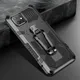 Coque hybride robuste antichoc avec Clip de ceinture en métal pour iPhone compatible modèles 12