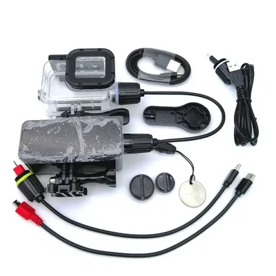 Banque d'alimentation pour caméra d'action GoPro chargeur de batterie étanche cadre de charge de