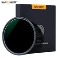 K & F – filtre MRC Slim ND1000 52/58/62/67/72/77/82mm pour appareil photo et objectif verre Super
