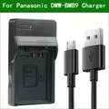 LANFULANG Batterie Chargeur DMW-BMB9 DMW-BMB9E DMW BMB9 pour Panasonic Lumix DMC-FZ150 DMC-FZ40