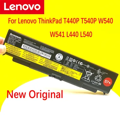 Batterie d'ordinateur portable d'origine pour Lenovo ThinkPad T440P T540P W540 W541 Lfts L540