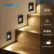 LUCKYLED – applique murale Led encastrée avec capteur de mouvement PIR luminaire d'intérieur idéal