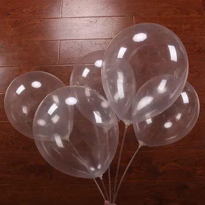 Ballons transparents de 12 pouce...