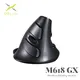 Delux-Souris verticale sans fil ergonomique M618 GX 6 boutons 1600 ug I souris optique pour PC