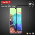 YIYONG-Protecteur d'écran en verre pour Xiaomi Pecophone couverture complète casque Bery Tage X5