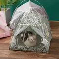 Lit de tente confortable pour animaux de compagnie maison pour chat produits confortables accent