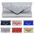 NoEnName-Sac à main scintillant pour femme enveloppe à paillettes pour femme soirée Rh pochette