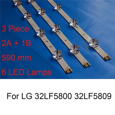 Bande de rétroéclairage LED pour réparation TV barres de rétroéclairage LED qualité d'origine 6