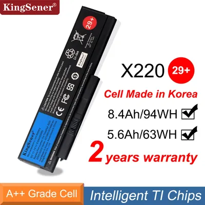 KingSener-Batterie coréenne pour ordinateur portable pour Lenovo ThinkSub X220 X220I X220S 42T4899