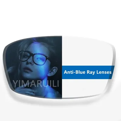 YIMARUILI 1.56 1.61 1.67 1.74 Anti rayon bleu CR-39 résine délinquants lentilles myopie et