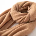 Écharpe Pashmina en Pur Cachemire pour Femme Écharpes Chaudes Doux Hiver Automne 100% 19