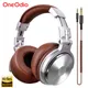 Oneodio-Casque d'écoute filaire studio professionnel DJ sauna avec microphone sur l'oreille