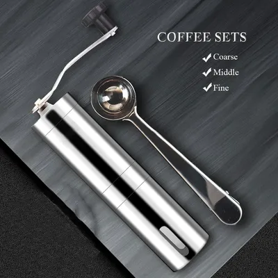 RECAFIMIL – moulin à café manuel en céramique en acier inoxydable réglable pour grains de café