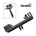 Connecteur de pont à Double support avec vis pour Gopro hero 8 7 6 5 4 3 4s 5s OSMO Xiaoyi SJ4000