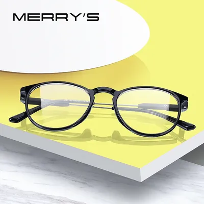 MERRYS-Lunettes rétro ovales pour femmes verres optiques à la mode contre la myopie S233