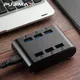 PUJIMAX-airies chargeur 6 ports USB 24W 4 8 A prise EU/US/UK centrale électrique adaptateur pour