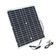 Boguang solar panel -Panneau solaire flexible 18V/20W pour voiture bateau batterie 12V 5V