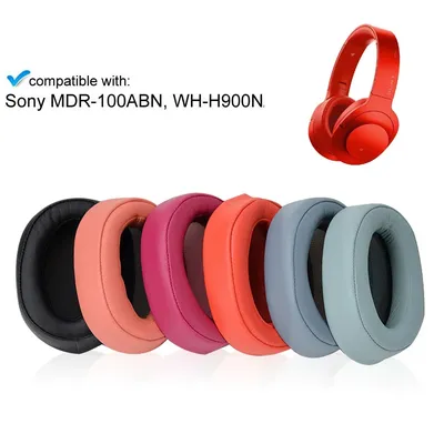 Coussinets d'oreille de remplacement pour casque Sony MDR-100ABN WH-H900N pièce de réparation de