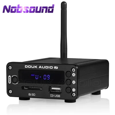 Nobsound-Récepteur HiFi Bluetooth 5.0 radiateur préampli audio stéréo lecteur de musique USB