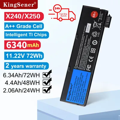 KingSener-Batterie pour ordinateur portable pour Lenovo ThinkSub X270 X260 X240 XKamps X250 T450