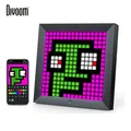 Divoom Pixoo-Cadre photo numérique réveil avec affichage LED programmable Pixel Art décor de signe