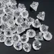 Gemmes de diamant en acrylique transparent perles d'utilisateur remplissage de vase de table