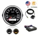 Compteur de vitesse GPS universel pour voiture rétroéclairage blanc/ambre LCD voiture à moteur