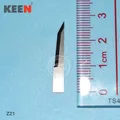 Keentools couteau à rainurer lame en carbure de tungstène Z21