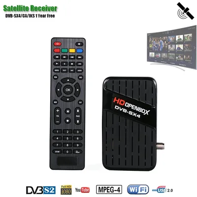 HDOPENBOX-Récepteur satellite DVB SX5 prise en charge de la télévision par satellite HD mise à