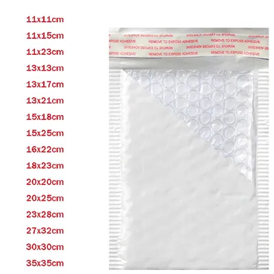 XR Bubble Lesser Sac Cadeau Rembourré Auto-Scellant Blanc Emballage Enveloppe Livre Expédition