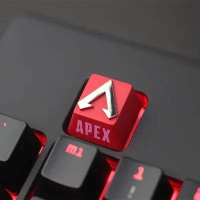 Capuchon de clé ZNAL903 en alliage d'aluminium zingué pour logo de clavier mécanique APEX capuchon