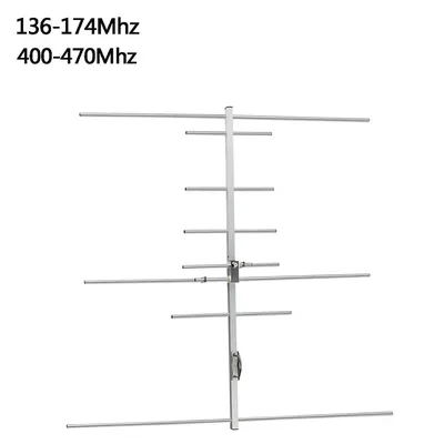 Antenne Yagi touristes bande VHF/UHF à gain élevé 9.5/11.5dBi antenne extérieure pour Baofeng UV-5R