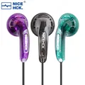 NiceHCK – écouteurs HIFI sans trace 3.5mm unité de pilote dynamique 15.4mm DJ Bass casque avec