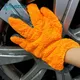 Gants de Lavage de Voiture en Microcarence Ultra Luxueux Outil de Livres Usage Domestique