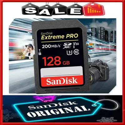 SanDisk Ultra Original carte SD 32 GO SDHC 64 GO 128 GO 256 GO 512 GO SDXC Class10 Carte Mémoire C10
